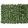 Balkono pertvara, 400x100cm, su tamsiai žaliais lapais