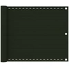 Balkono pertvara, tamsiai žalios spalvos, 75x300cm, HDPE