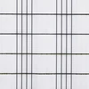 Balkono pertvaros, 10vnt., baltos, 255x19cm, poliratanas