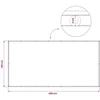 Balkono privatumo ekranas 150 x 300 cm Audinys su PU danga