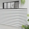 Balkono privatumo ekranas 150 x 500 cm Audinys su PU danga