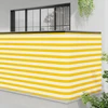 Balkono privatumo ekranas 150 x 700 cm Audinys su PU danga