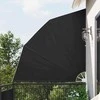 Balkono privatumo ekranas 210 x 210 cm Poliesteris Antracito