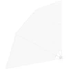 Balkono privatumo ekranas 210 x 210 cm Poliesteris Balta