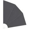 Balkono privatumo ekranas 140 x 140 cm Poliesteris Juoda