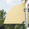 Balkono privatumo ekranas 210 x 210 cm Poliesteris Smėlio