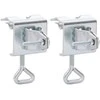 Balkono skėčio spaustukai, 2vnt., 32mm, galvanizuotas plienas