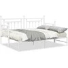 Lova Dienos lovos rėmas Balta 80 x 200 cm Plienas