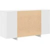 Kabalas Balta 135 x 41 x 75 cm Apdirbta mediena
