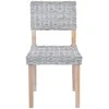 Valgomasis krėslas 2 pcs Balta plauna 46 x 55 x 84 cm