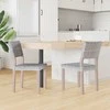 Valgomasis krėslas 2 pcs Balta plauna 46 x 55 x 84 cm