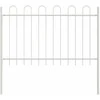 Sodo tvora 3 pcs Balta 5,1 x 1 m Miltelinis plienas