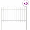 Sodo tvora 5 pcs Balta 8,5 x 1 m Miltelinis plienas