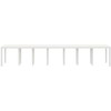 Sodo stalas Balta 400 x 100 x 73 cm poliratanas