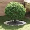 tinkamas plokštiems medžio žiedams 5 vnt. Balta Ø60/90 cm