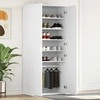 Batu skrynia su lentyna Balta 80 x 39 x 178 cm Apdirbta mediena
