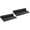 Banguota drenažo plokštė 2 pcs Juoda 1 x 20 m HDPE