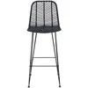 Baro Kėdė 2 pcs 44 x 52 x 111 cm Ratanas ir Geležis