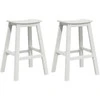 Baro taburetė 2 pcs Balta 52 x 43 x 73,5 cm HDPE