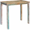 Baro stalas 110 x 55 x 100 cm Kieta atnaujinta mediena