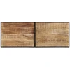 Baro stalas, 150x55x107cm, neapdorotos mango medienos masyvas