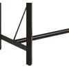 Baro stalas, 180x70x107cm, mango medienos masyvas ir geležis