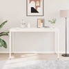 Baro stalas Balta 180 x 90 x 105 cm Kietos pušies mediena