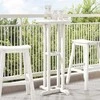 Baro stalas Balta 55 x 55 x 107 cm Polietilenas
