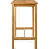 Baro stalas Natūrali 110 x 60 x 105 cm Kietasis teak