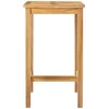 Baro stalas Natūrali 60 x 60 x 105 cm Kietasis teak