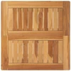 Baro stalas Natūrali 60 x 60 x 105 cm Kietasis teak