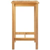 Baro stalas Natūrali 60 x 60 x 105 cm Kietasis teak
