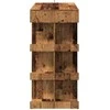 baro stalas su laikymo lentyna sena mediena 100x48x101,5 cm