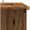 baro stalas su lentyna sena mediena 102x50x103,5 cm