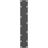 Kavos staliuko kojelės, antracito, 2 vnt., 40x(100-101)cm