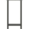 Kavos staliuko kojelės, antracito, 2 vnt., 50x(90-91)cm