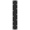 Kavos staliuko kojelės, juoda, 2 vnt., 40x(90-91)cm, plienas