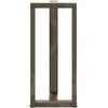Baro stalo kojos, T formos, 2 vnt., juodos, 40x35x(90-91) cm, plienas