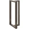 Baro stalo kojos, T formos, 2 vnt., juodos, 60x35x(110-111) cm, plienas