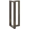 Baro stalo kojos, T formos, 2 vnt., juodos, 50x35x(100-101) cm, plienas