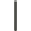 Baro stalo kojos, U formos, 2 vnt., antracito spalvos, 40x(100-101) cm, plienas