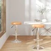 Baro taburetė 2 pcs 31 x 31 x 87 cm Dirbtinė oda Pasukamas