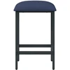 Baro taburetė 2 vnt. Mėlyna 40 x 32 x 64 cm Apdirbta mediena