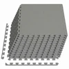 Baseino grindų kilimas 12 pcs Pilka 4,32 m² EVA puta