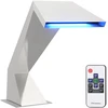 Baseino krioklys su RGB LED Nerūdijantis plienas Sidabrinė