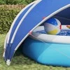 Baseino kupolas 500 x 500 x 236 cm 185T poliesteris su PU danga
