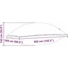 Žiemos baseino pagalvė Mėlyna 380 x 180 x 140 cm PVC