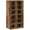 Batų lentyna Sena mediena 54x34x100,5 cm Inžinerinė mediena