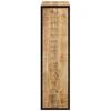 Batu skrynia 50 x 30 x 110 cm Kietas mango medis Ruda