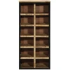 Batu skrynia 50 x 30 x 110 cm Kietas mango medis Ruda